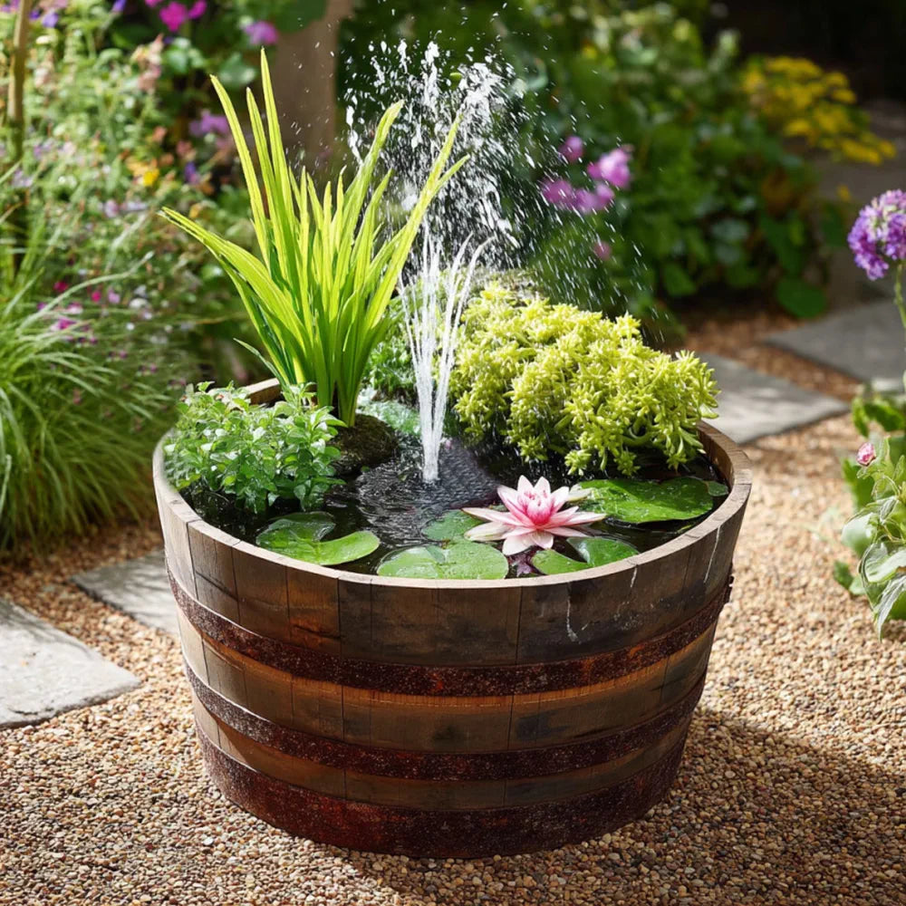 20W Premium Solar Pond In A Pot Fountain Pump