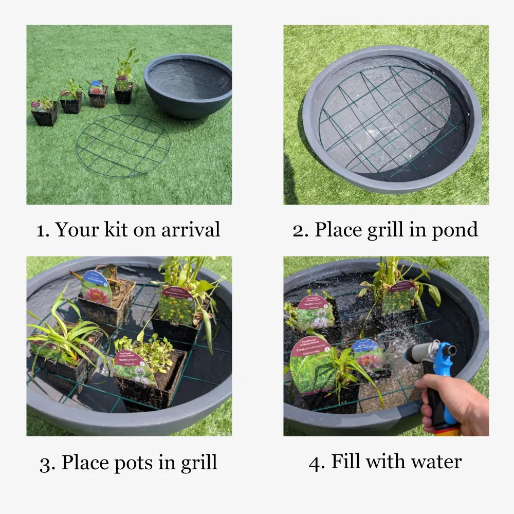 #without Plants (Bowl and Mesh Only)
#5W Fountain