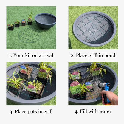 #without Plants (Bowl and Mesh Only)
#5W Fountain