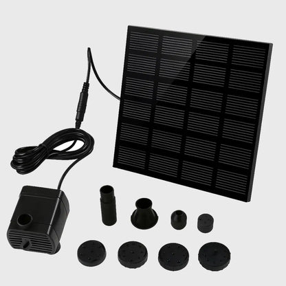 5W Solar Pond In A Pot Fountain Pump