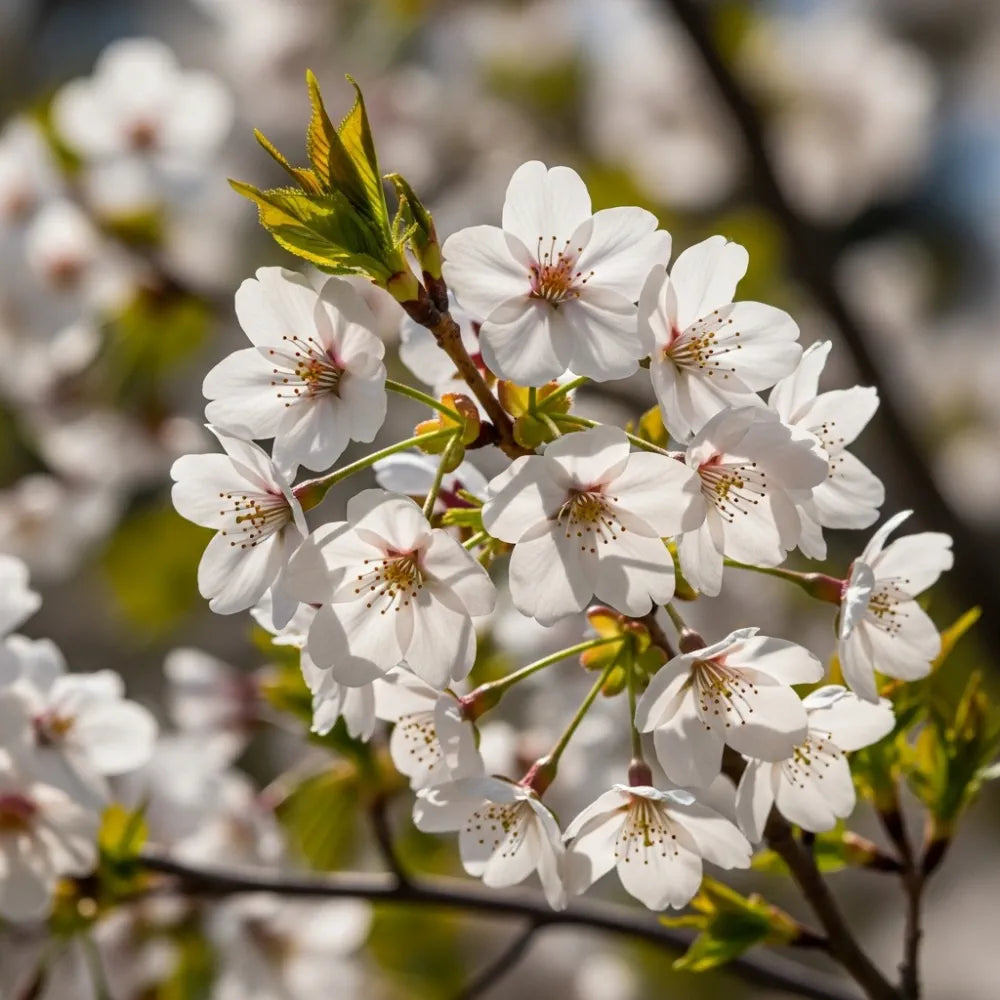 8ft Prunus 'Snow Goose' | 3 Year Old Mature Tree in a 18L Pot
