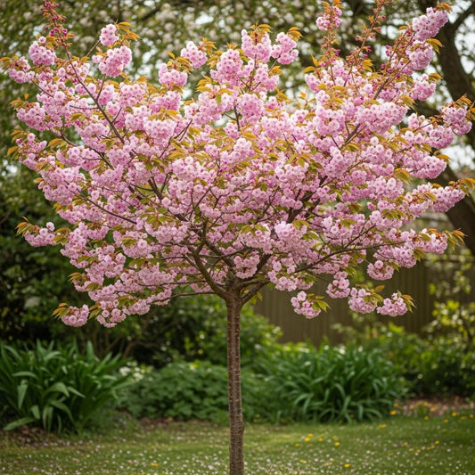 6ft Half-Standard 'Accolade' Cherry Blossom Tree | Mature Bare Root | 6/8cm Girth