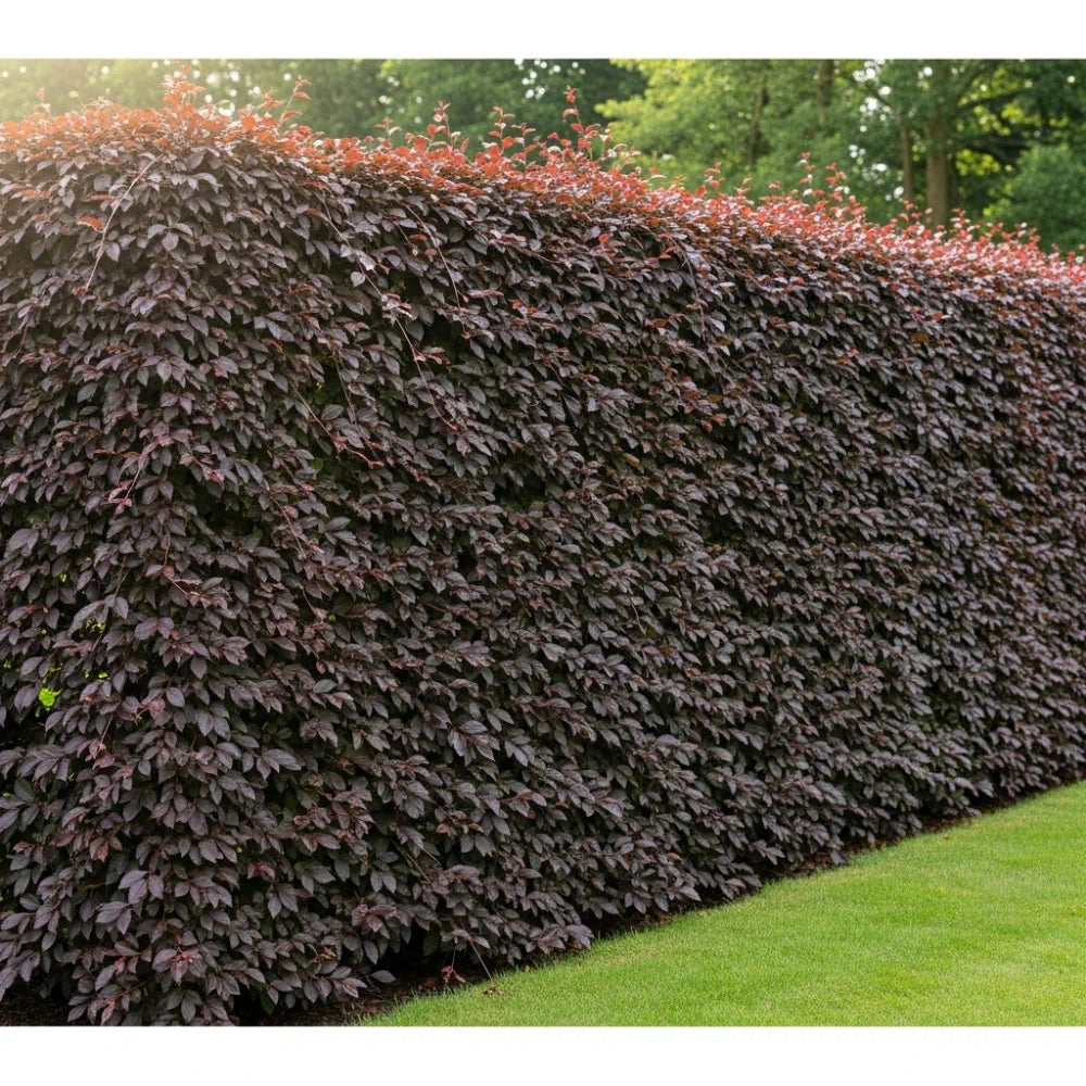 100-125cm Purple Beech Hedging | Fagus sylvatica 'Purpurea' | Bare Root