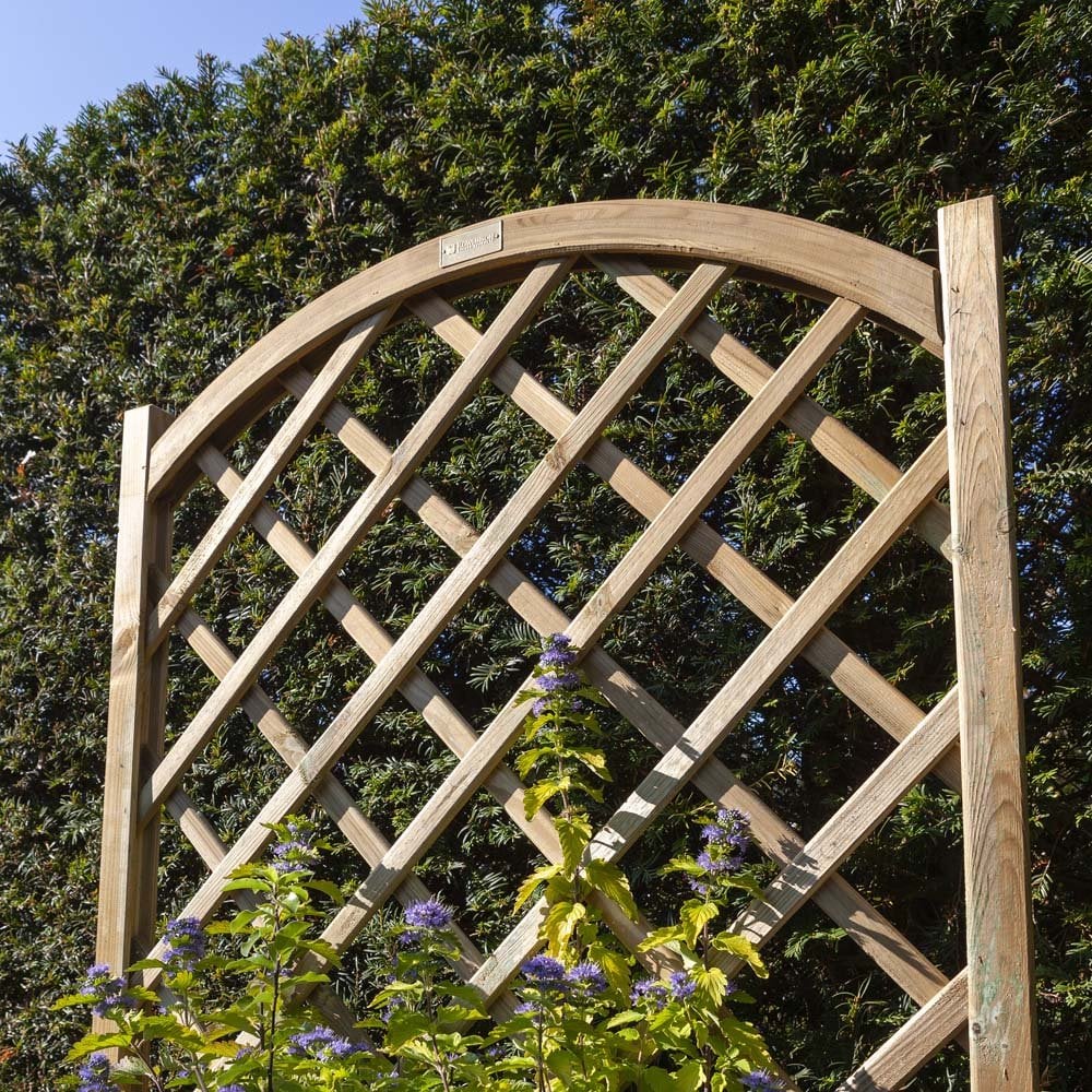 Rectangular Planter & Lattice