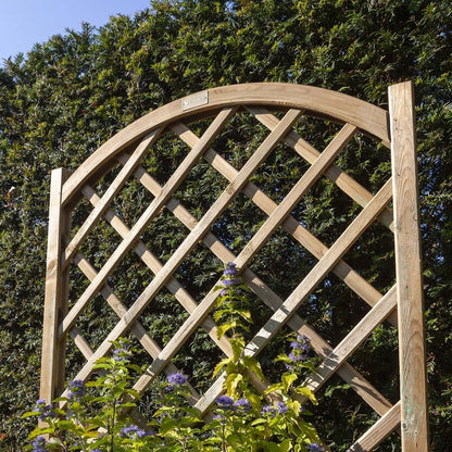 Rectangular Planter & Lattice