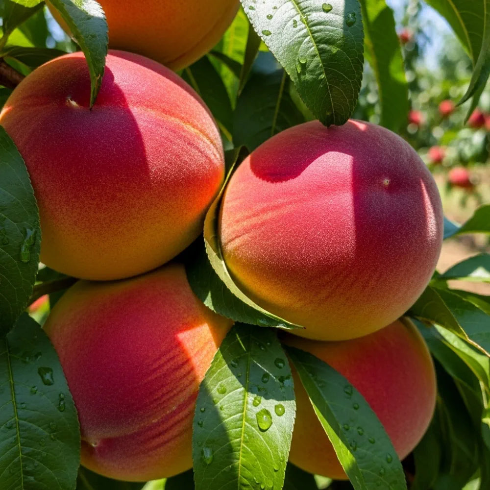 5ft 'Red Haven' Peach Tree | 9L Pot | 2 Years Old