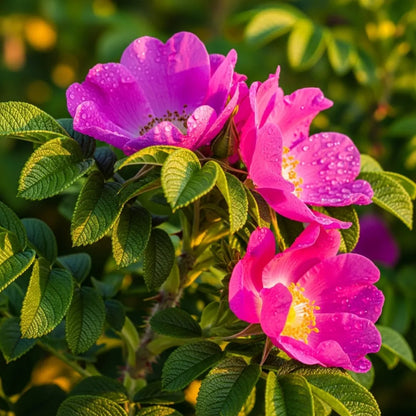 Rooting Rugosa Roses 60cm Red Japanese Rose Hedging | Rosa rugosa | Bare Root – Planters.co.uk