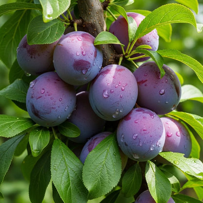 7ft Plum Rivers Early Prolific 6/8 | 20L Airpot Grown Half standard