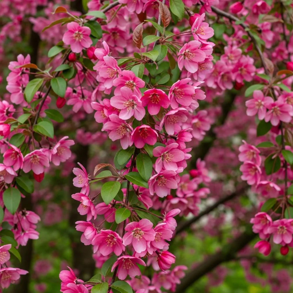 5ft 'Royal Beauty' Weeping Crabapple Tree | 9L Pot  | 2 Years Old