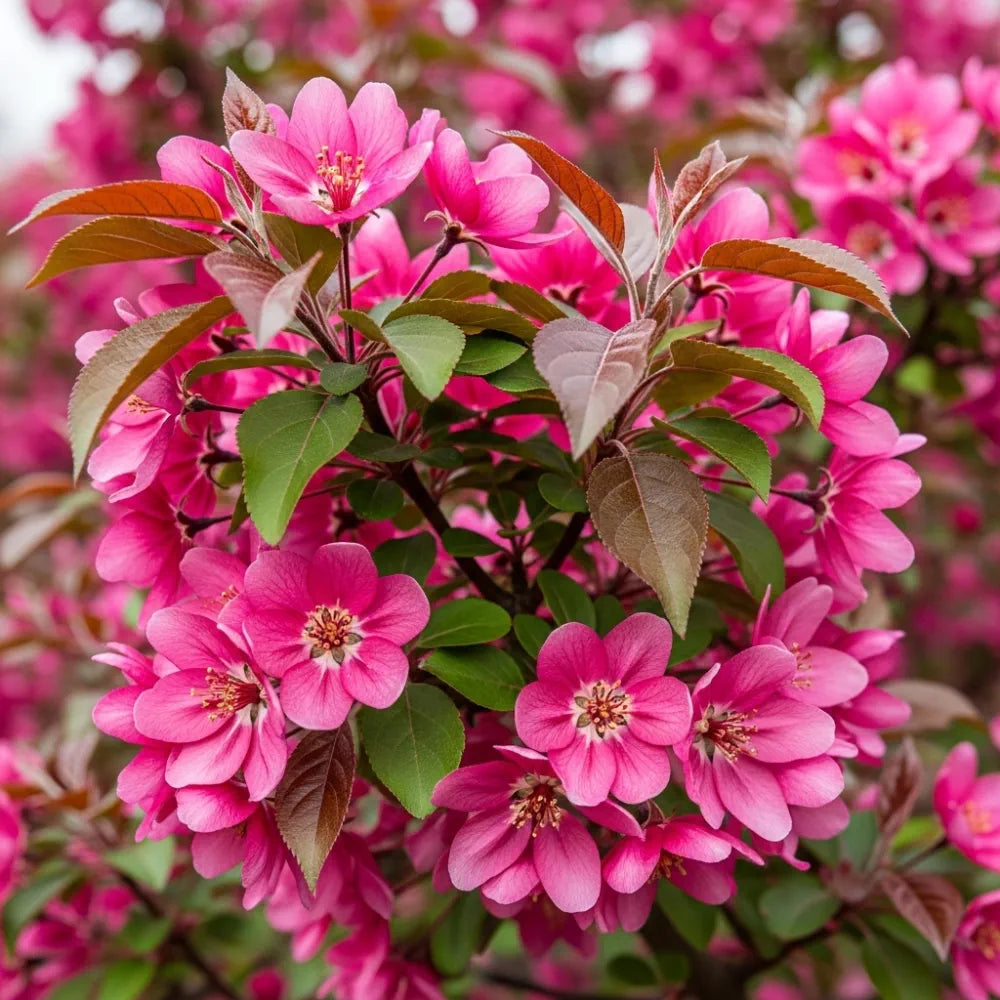 5ft Crabapple Tree | Malus 'Royal Raindrops' | 9L Pot