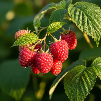 30cm 'Ruby Beauty Raspberry Plant | 3L Pot