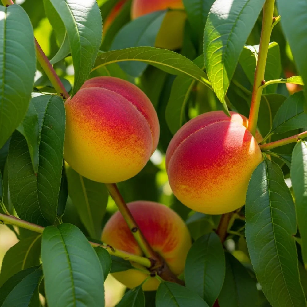 5ft 'Saturne' Peach Tree | 9L Pot | 2 Years Old