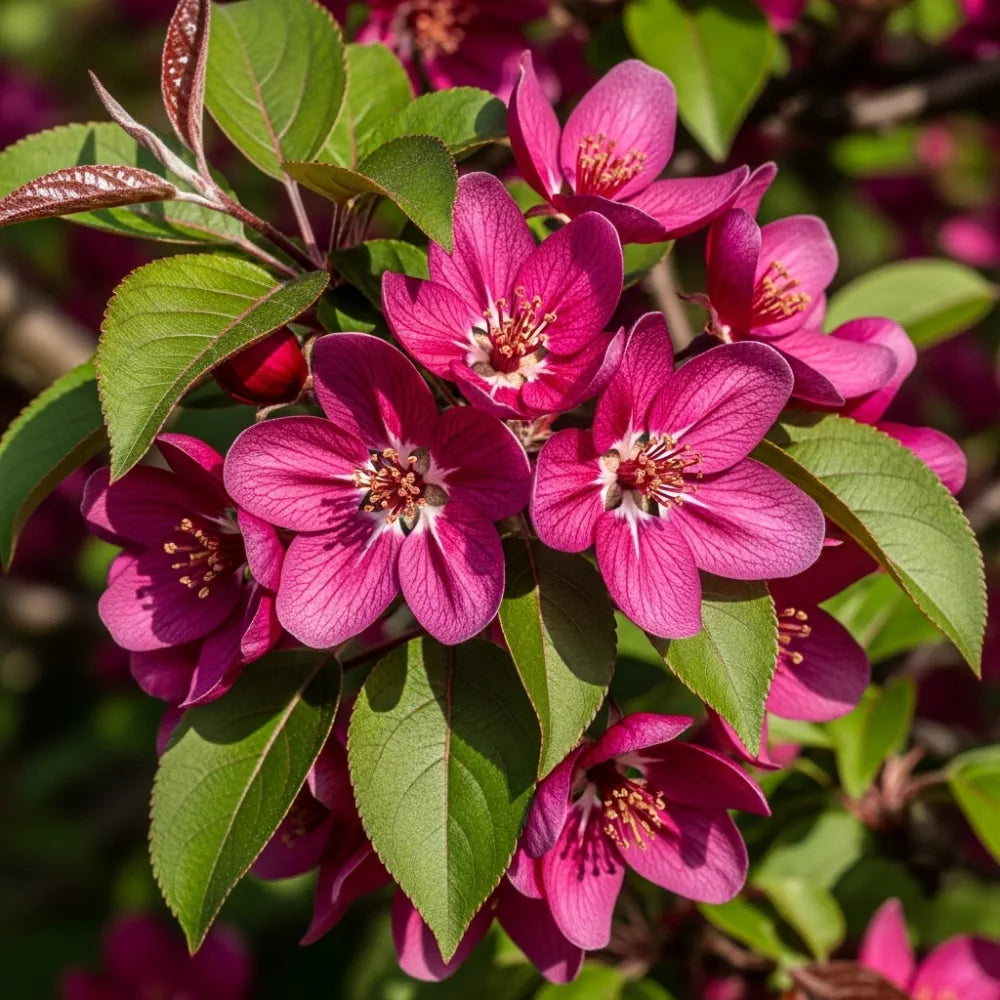 5ft Crabapple Tree | Malus 'Scarlett' | 9L Pot