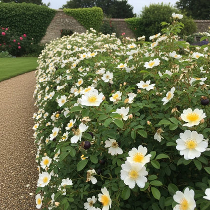 45-60cm Scotch Rose Hedging | Rosa pimpinellifolia | Bare Root
