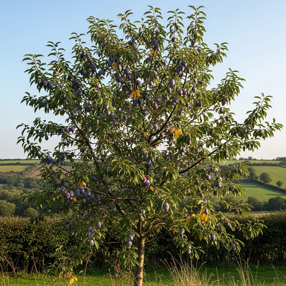 Dansom Tree 5ft Dwarfing Shropshire Prune Damson Tree | Bare Root | 2 Years Old ...