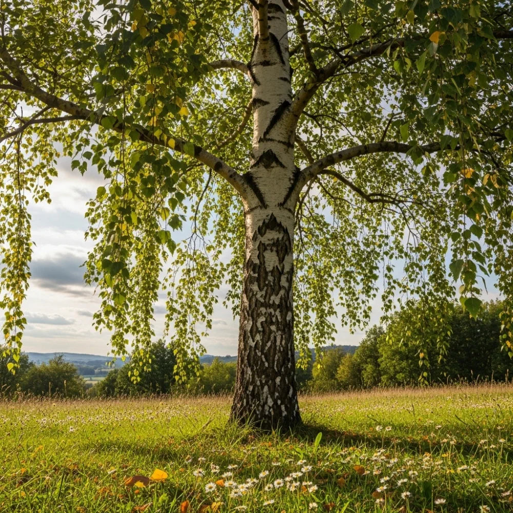 6ft Light-Standard Silver Birch Tree | Betula Pendula | 4/6cm Girth | Grown in 20L Airpot