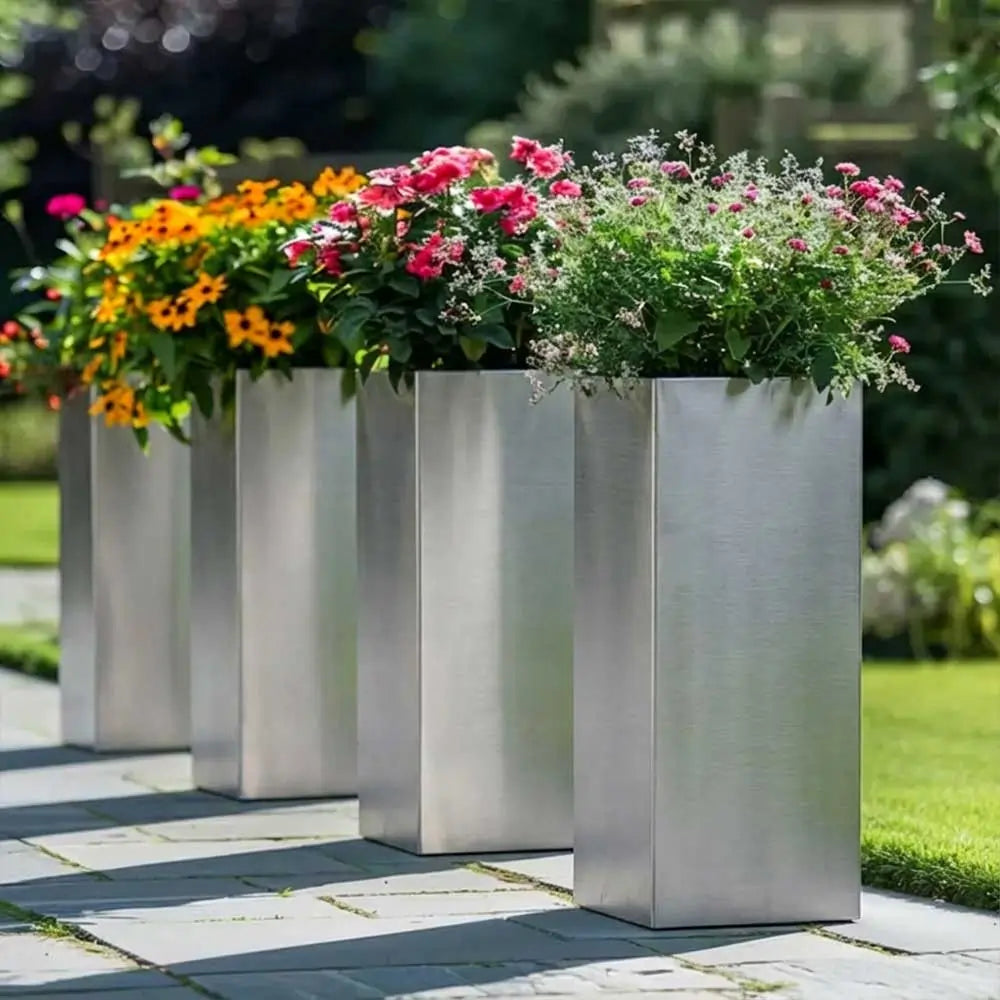 #40cm(L) x 40cm(W) x 100cm(H)
#32cm(L) x 32cm(W) x 75cm(H)
#25cm(L) x 25cm(W) x 50cm(H)
#silver