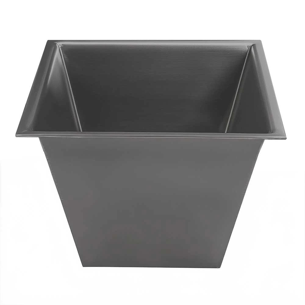 plastic planter inserts square Zinc Planter Insert for Tall Square & Tapered Square – Planters.co.uk
