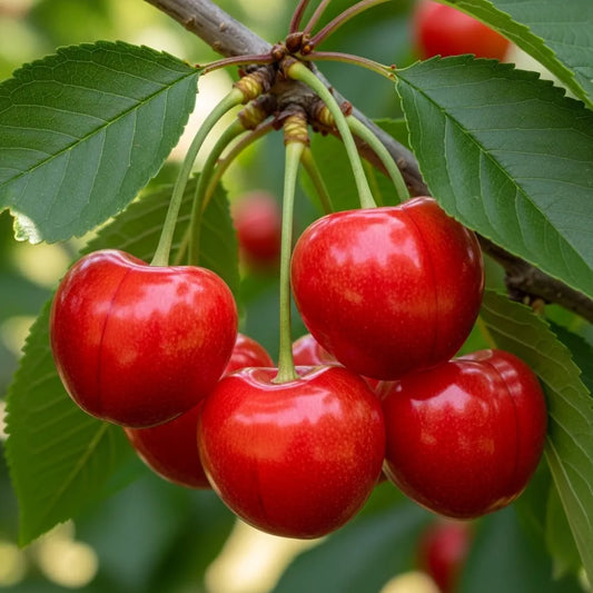 6ft Half-Standard 'Sunburst' Cherry Tree | Mature Bare Root | 6/8cm Girth