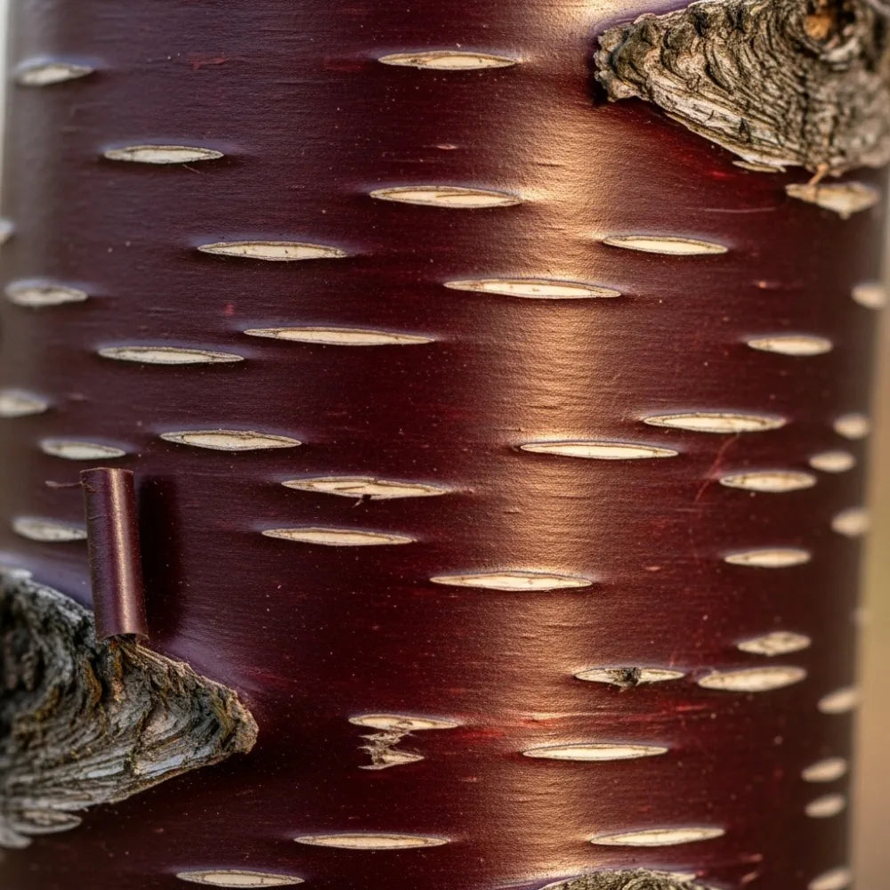 10ft Half-Standard Tibetan Cherry Tree | Mature Prunus Serrula | 6/8cm Girth | Grown in 20L Airpot