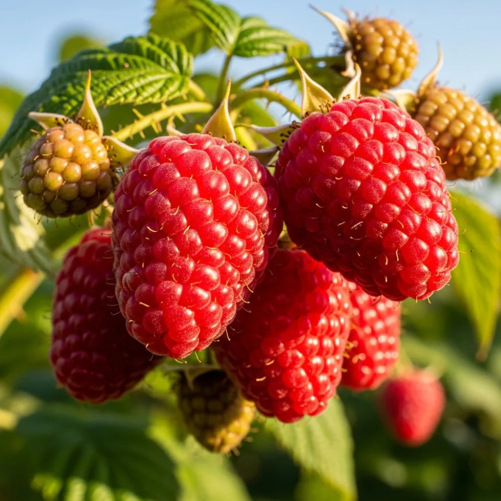 30cm 'Tulameen Raspberry Plant | 3L Pot