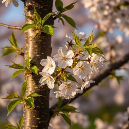 5ft UK Native Wildlife-Friendly Cherry Blossom Tree | Prunus Avium | Bare Root | 2 Years Old