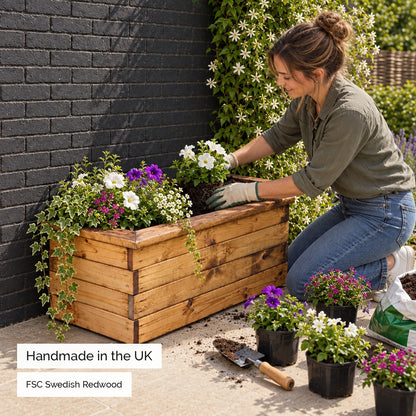 Valley Trough - made in the UK #79cm(L) x 39cm(W) x 32cm(H) #100cm(L) x 39cm(W) x 32cm(H) #120cm(L) x 39cm(W) x 32cm(H)