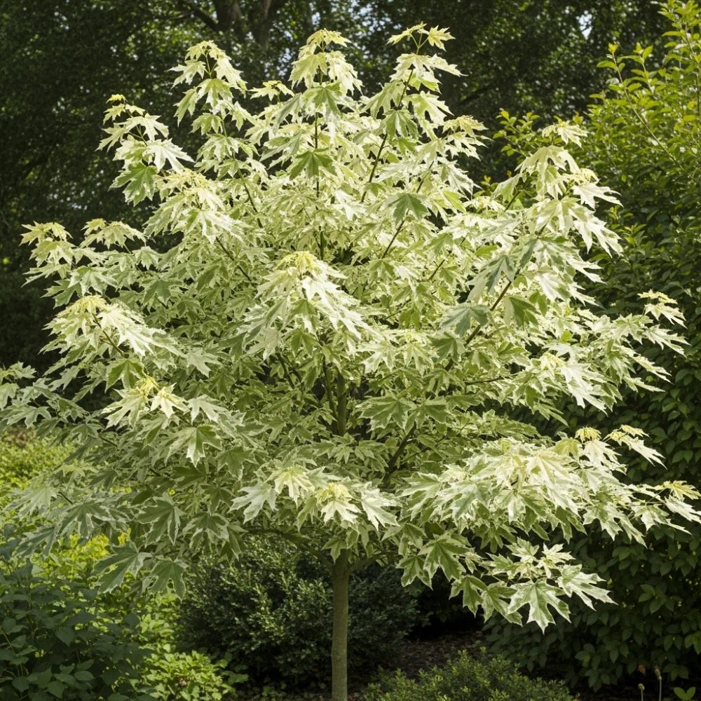 5ft Variegated Norway Maple Tree | Acer platanoides 'Drummondii' | 9L Pot  | 2 Years Old