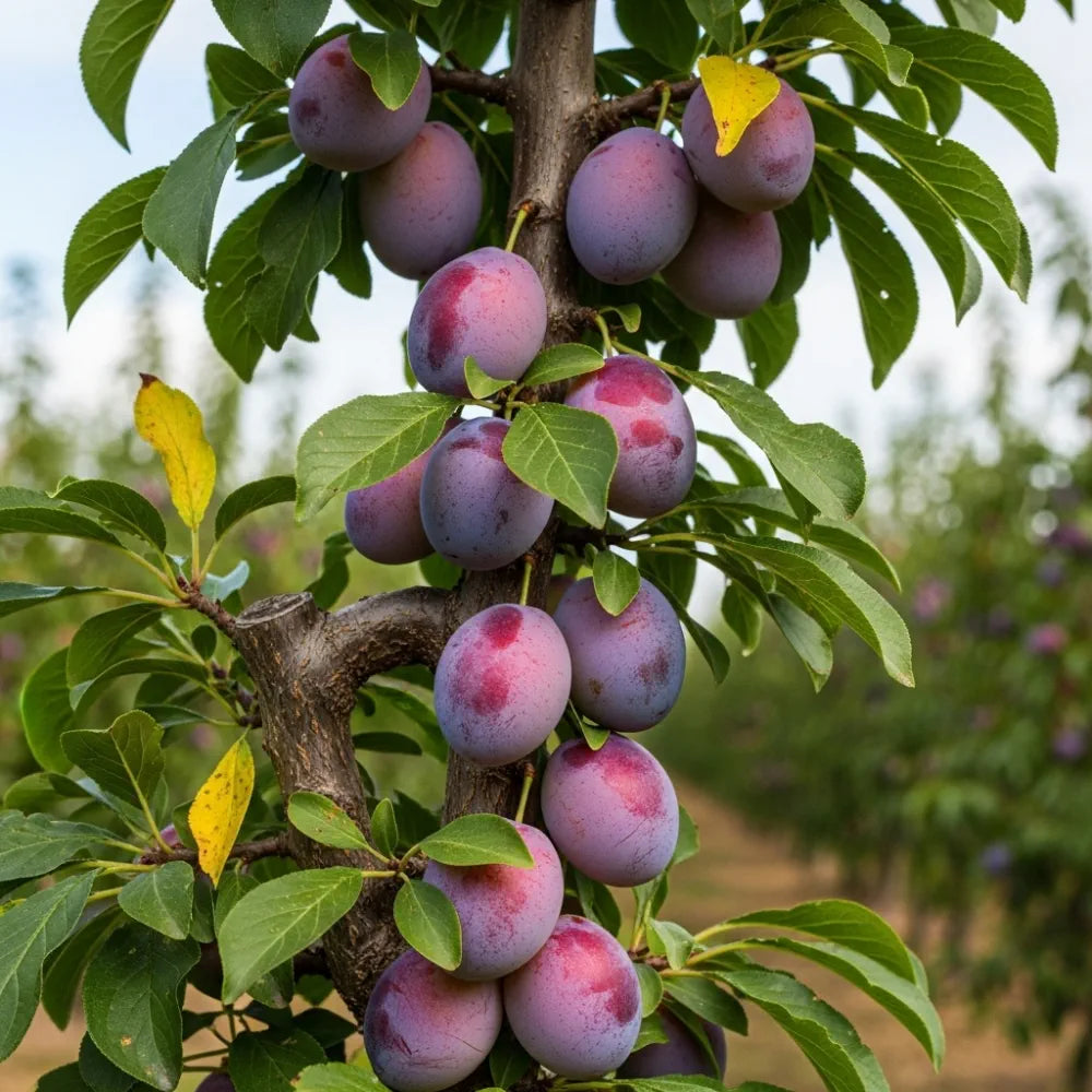 5ft 'Victoria' Plum Tree | Cordon Trained | 2 Years Old | 9L Pot