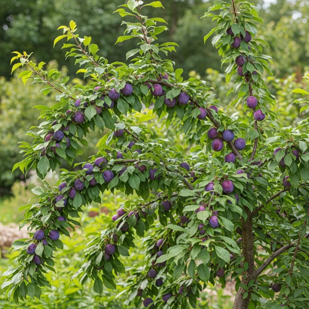 8ft Standard 'Victoria' Plum Tree | 8/10cm Girth | Grown in 20L Airpot