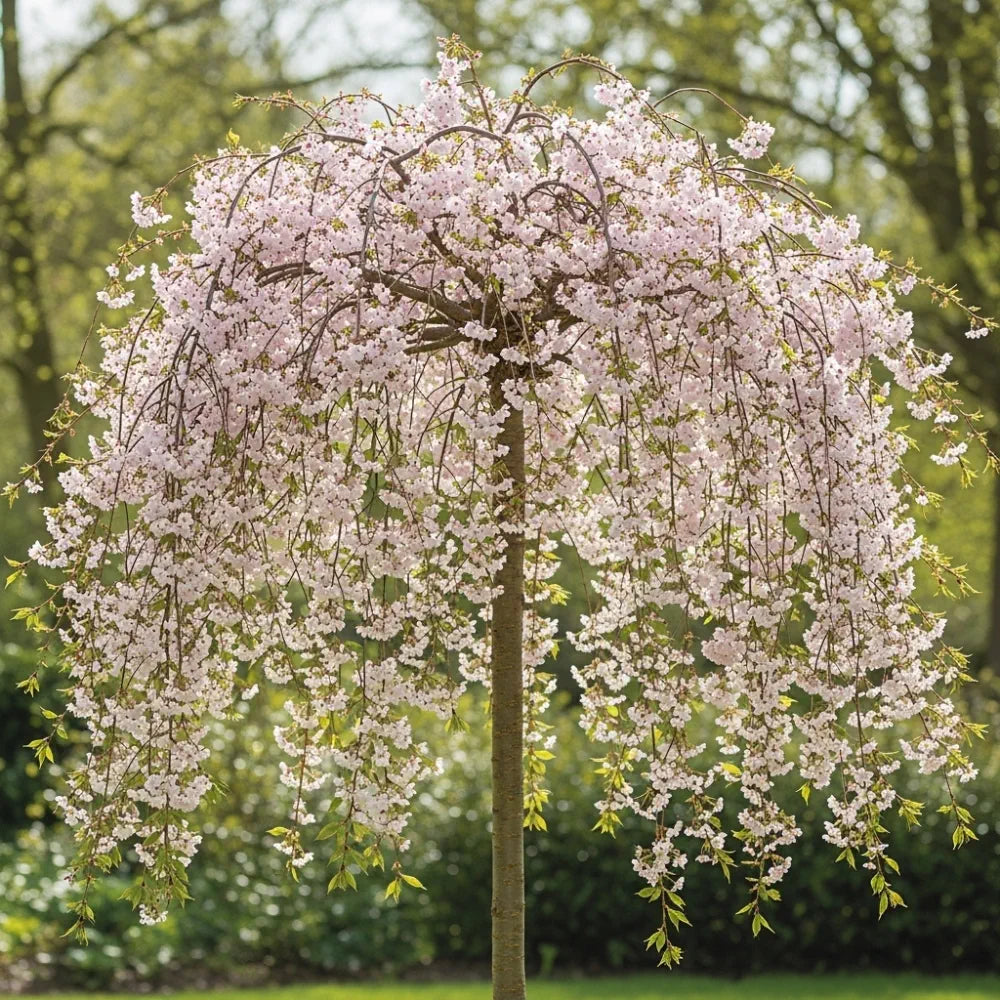 5ft White Weeping Cherry Blossom Tree | Prunus yedoensis 'Shidare Yoshino' | Bare Root | 2 Years Old