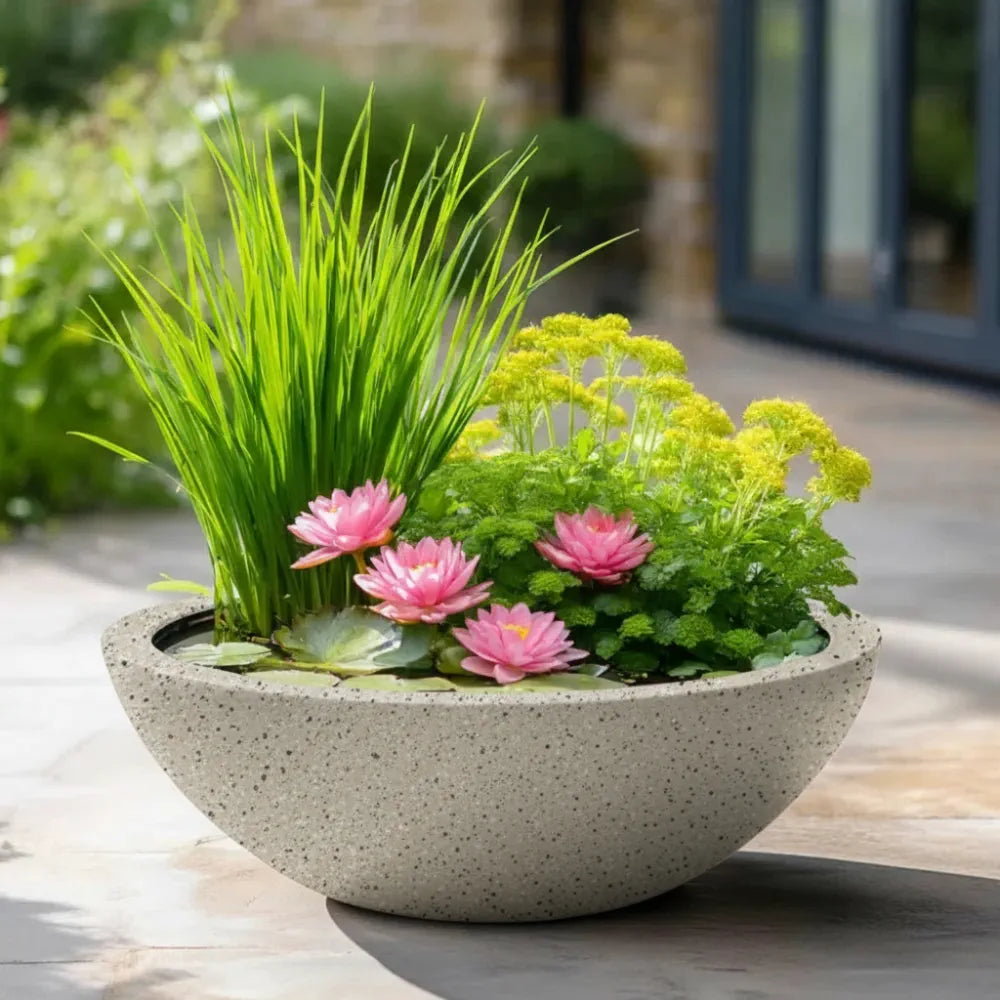 #51cm(D) x 25cm(H)
#Grey Stone
#9W Floating Fountain