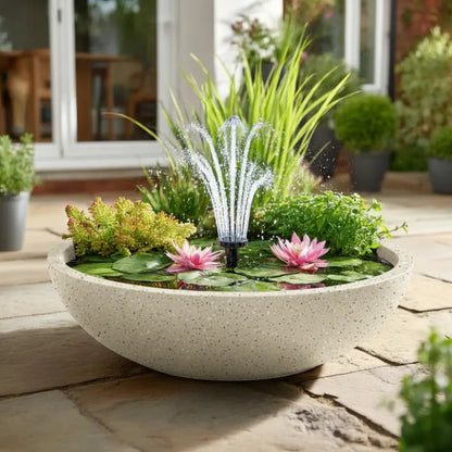 #51cm(D) x 25cm(H)
#Grey Stone
#9W Floating Fountain