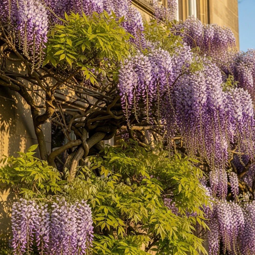 3ft Grafted Japanese Wisteria | Wisteria floribunda 'Macrobotrys' | 2L Pot