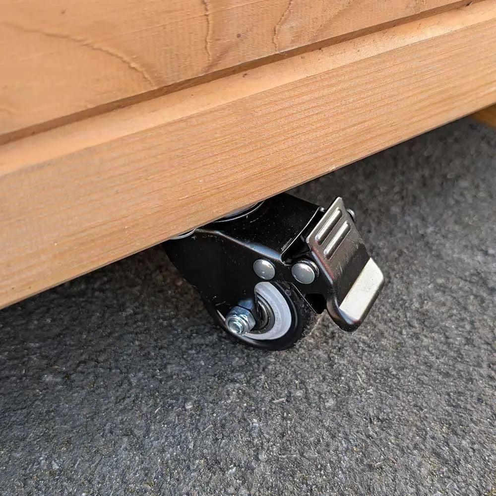Wheels for Wood & Corten Planters - Set of 8