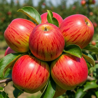 5ft Worcester Pearmain Apple Tree | Semi-Dwarfing Bare Root | 2 Years Old