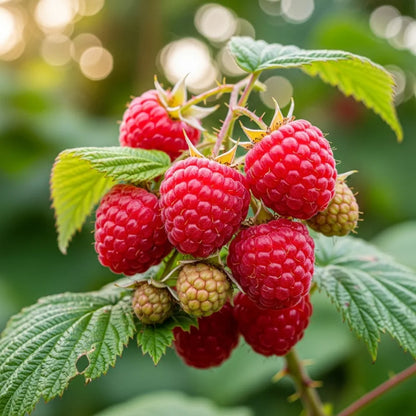 3 Yummy' Patio Raspberry Plants | 5L Pots